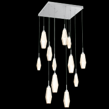 Hammerton CHB0049-12-CS-RA-C01-L1 - Aalto Square 12pc Multi-Pendant