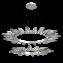 Hammerton CHB0050-2T-BS-CS-CA1-L3 - Rock Crystal Two-Tier Radial Ring