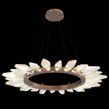 Hammerton CHB0050-56-BB-CA-CA1-L1 - Rock Crystal Radial Ring - 56