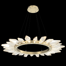Hammerton CHB0050-56-GB-CA-CA1-L1 - Rock Crystal Radial Ring - 56