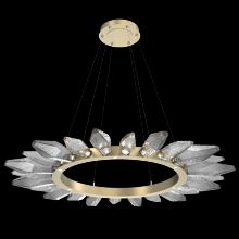 Hammerton CHB0050-56-GB-CS-CA1-L1 - Rock Crystal Radial Ring - 56