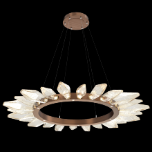 Hammerton CHB0050-56-RB-CA-CA1-L1 - Rock Crystal Radial Ring - 56