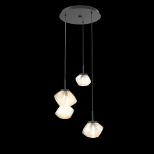 Hammerton CHB0089-03-MB-A-C01-L1 - Mesa Round 3pc Multi-Pendant
