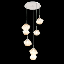 Hammerton CHB0089-05-BS-A-C01-L1 - Mesa Round 5pc Multi-Pendant