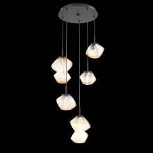 Hammerton CHB0089-05-MB-A-C01-L1 - Mesa Round 5pc Multi-Pendant