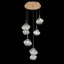 Hammerton CHB0089-05-NB-S-C01-L3 - Mesa Round 5pc Multi-Pendant