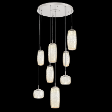 Hammerton CHB0091-08-BS-A-C01-L3 - Vessel Round 8pc Multi-Pendant