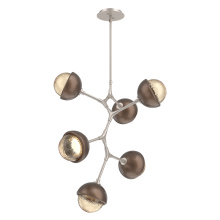 Hammerton CHB0093-VA-BS-A-001-L1-BB - Cabochon Chandelier Large Pendant Beige Silver