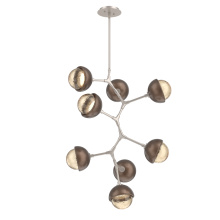 Hammerton CHB0093-VB-BS-A-001-L1-BB - Cabochon Chandelier Large Pendant Beige Silver