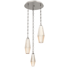 Hammerton CNB0049-03-BS-RA-CH1-L1 - Aalto Round 3pc Multi-Pendant with Chain