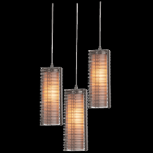 Hammerton CHB0020-08-NB-F-C01-L3 - Downtown Mesh Round 8pc Multi-Pendant