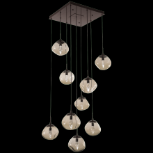 Hammerton CHB0068-12-GB-GB-C01-L3 - Nova Square 12pc Multi-Pendant