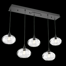 Hammerton PLB0036-05-MB-OC-C01-E2 - Coppa Linear 5pc Multi-Pendant
