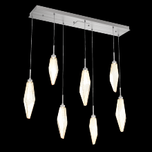 Hammerton PLB0050-07-SN-CA-C01-L3 - Rock Crystal Linear 7pc Multi-Pendant