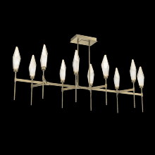 Hammerton PLB0050-67-HB-CA-001-L1 - Rock Crystal Linear Belvedere - 67-Inch