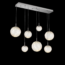 Hammerton PLB0092-07-SN-A-C01-L3 - Gaia Linear 7pc Multi-Pendant