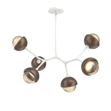 Hammerton PLB0093-BA-WI-A-001-L1-BB - Cabochon Linear Suspension Light Billiard Light Salt White