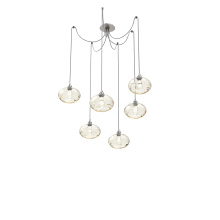 Hammerton SCB0036-06-BS-OA-C01-E2 - Coppa Round 6pc Swag Multi-Pendant