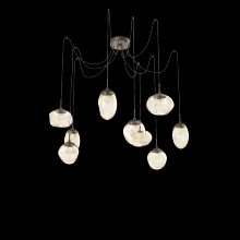 Hammerton SCB0069-09-BB-ZA-C01-L1 - Cosmos Round 9pc Swag Multi-Pendant