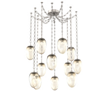 Hammerton SNB0067-12-BS-FA-CH1-L1 - Meteo LED Multi Light Pendant Beige Silver
