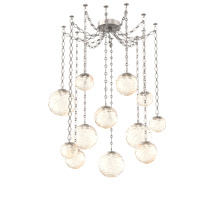 Hammerton SNB0092-12-BS-A-CH1-L1 - Gaia Multi Light Pendant Beige Silver