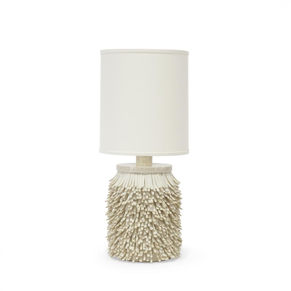 COLETTE TABLE LAMP WHITE