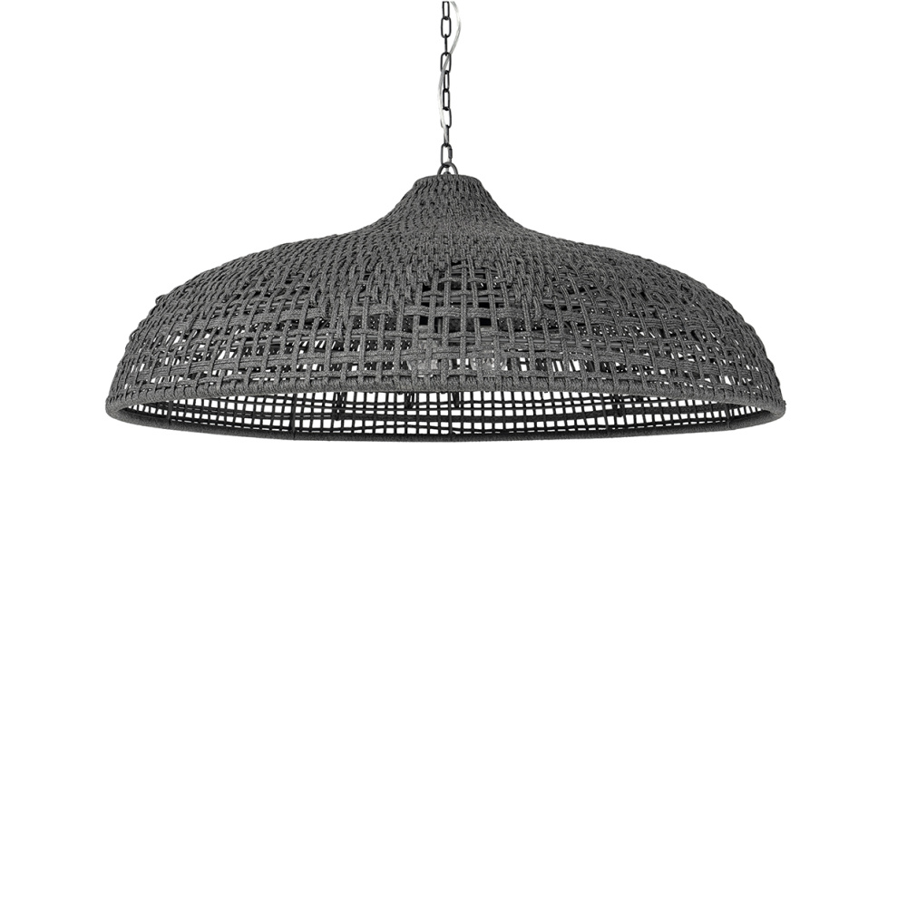 WESTERLY OUTDOOR CHANDELIER 42" CHARCOAL