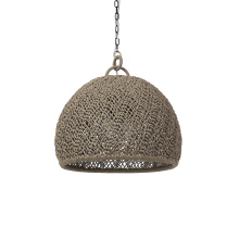 Palecek 2264-30 - JENSON OUTDOOR CHANDELIER SMALL BROWN