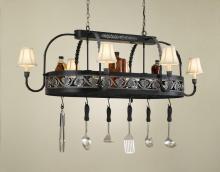 Hi-Lite MFG Co. H-88Y-D-BK01/B-SIL FS - POT RACK COLLECTION