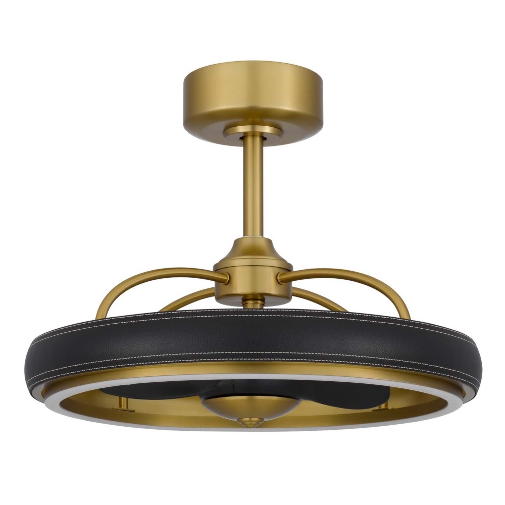 Remote Controlled 30W, 580 Lumen, 3000k Dimmable 6 Speed LED Arroyo Ultra Quiet Fan Light