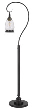 CAL Lighting BO-3218FL - 60W Terni floor lamp with bubbled glass and rocker switch on pole