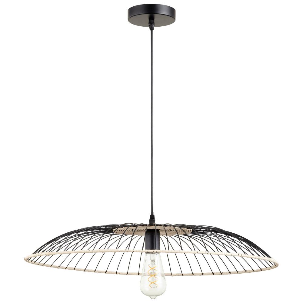 Parasol Pendant Matte Black