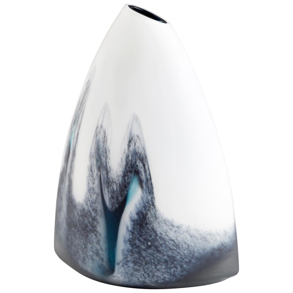Mystic Falls Vase Blue And White - Large