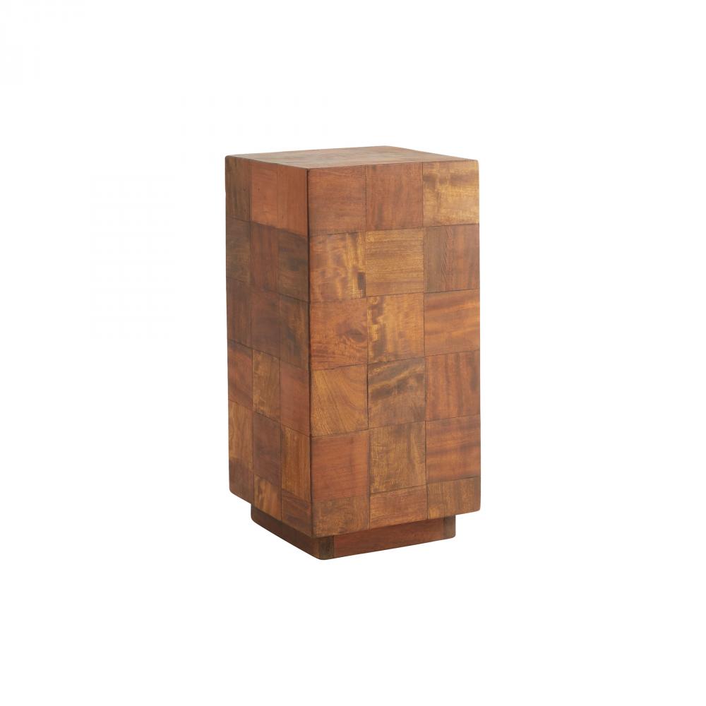 Halma Pedestal | Reclaimed Wood | Small