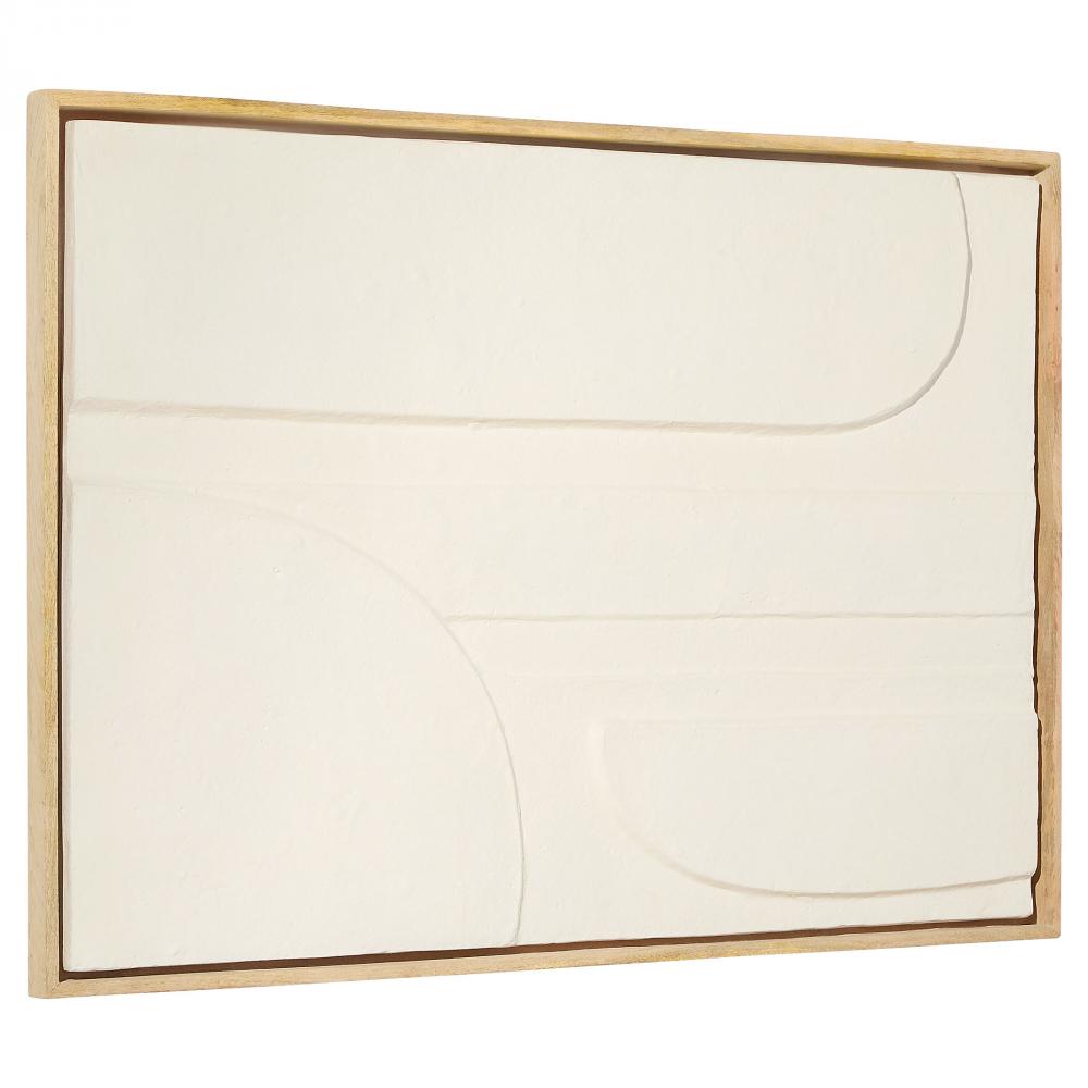 Nolan Decorative Panel | Off-White | Walnut