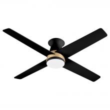 Cyan Designs 11984 - Santa Ana Ceiling Fan 52"| Aged Brass | Black