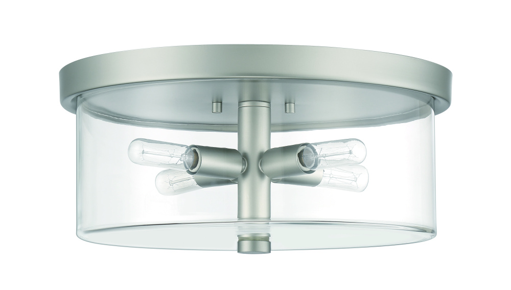 4 Light Flushmount
