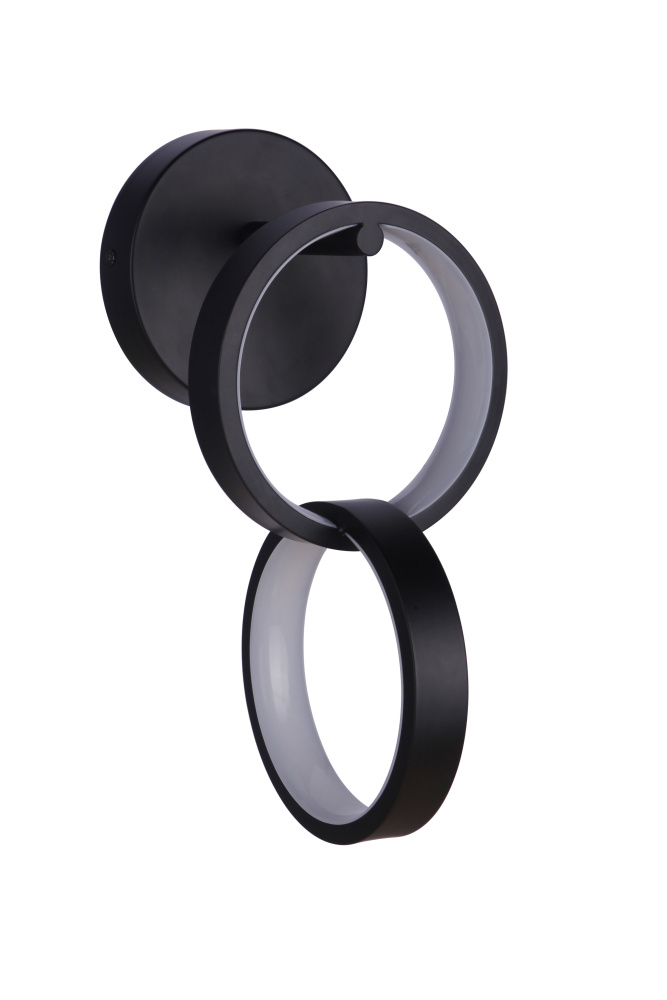 2 Ring LED Wall Sconce