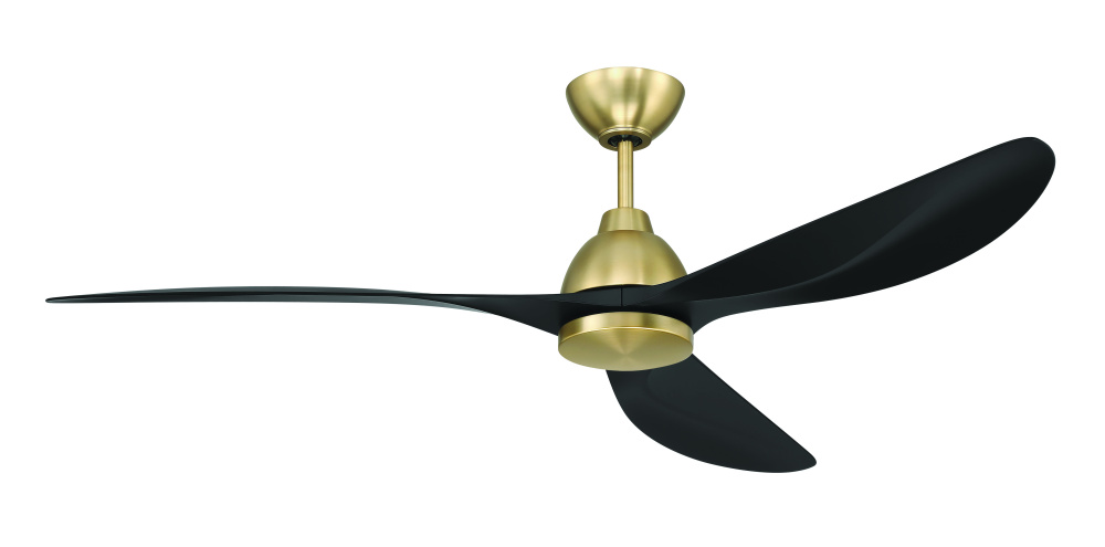 56" Ceiling Fan w/ABS Blades, Indoor Rated, HW Wall Control, No Light Kit