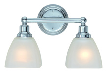 Craftmade 26602-CH - Bradley 2 Light Vanity in Chrome