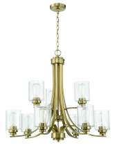 Craftmade 50529-SB - 9 Light Chandelier