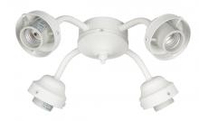 Craftmade F400-W-LED - Universal 4 Light Fitter in White