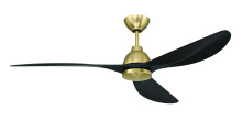Craftmade FRZ56SB3 - 56" Ceiling Fan w/ABS Blades, Indoor Rated, HW Wall Control, No Light Kit