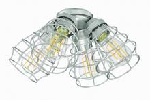 Craftmade LK405101-BNK-LED - 4 Light with Cage Shade w/4x4w LED