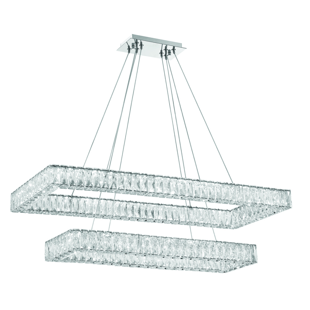 Kinsley 41.5'' Polished Chrome Chandelier