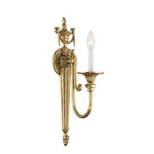 Crystorama 7001-OB - Langley 4.75'' Olde Brass Sconce