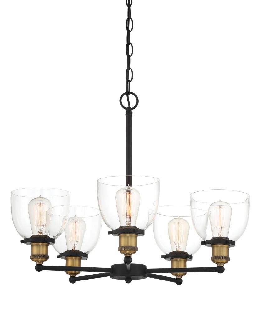 Bryson 24.125" 5-Light Chandelier