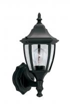 Designers Fountain 2462-BK - Waterbury 14.25" 1-Light Outdoor Wall Lantern