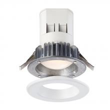 Designers Fountain EV407941WH40 - 4 in. Integrated LED Easy-Up Recessed Light with J-Box, 4000K