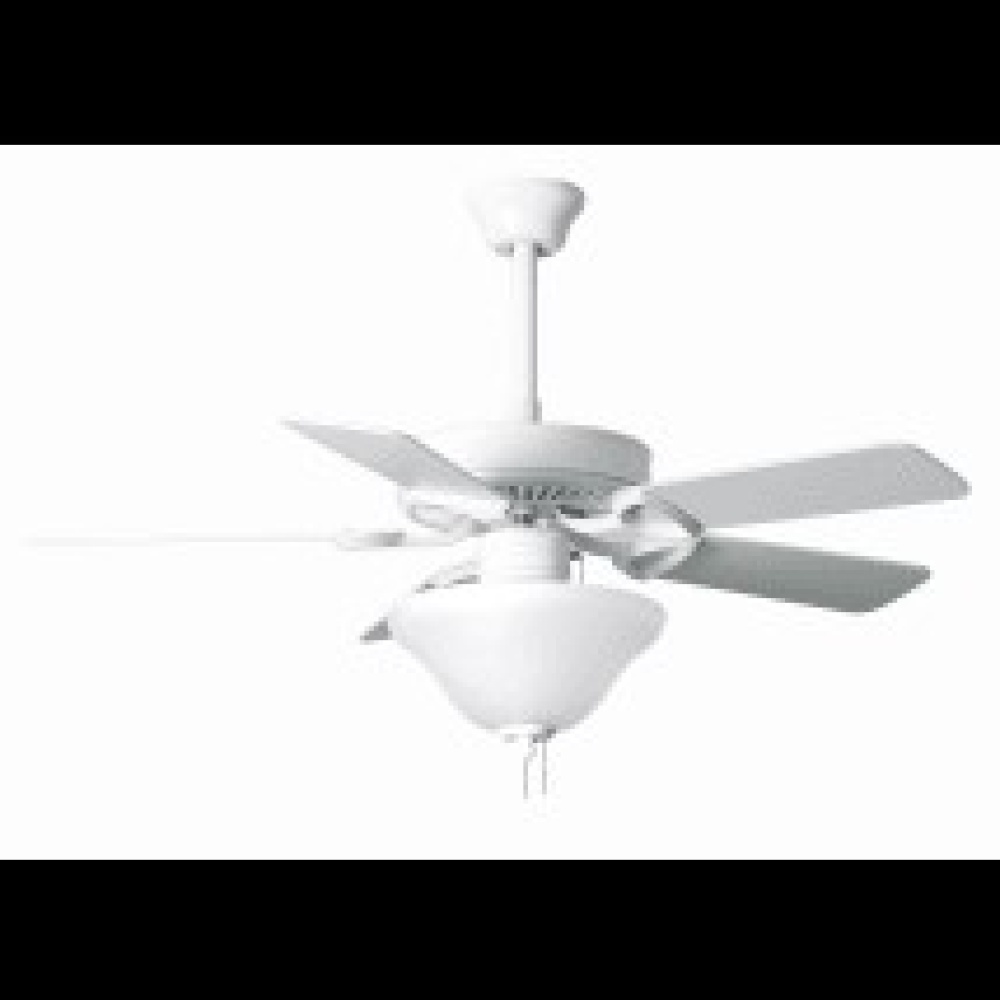 America - 42" Builder Fan - LED Light Kit - Gloss White Finish